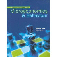 Microeconomics and Behaviours 3E Canadian (Hardcover)