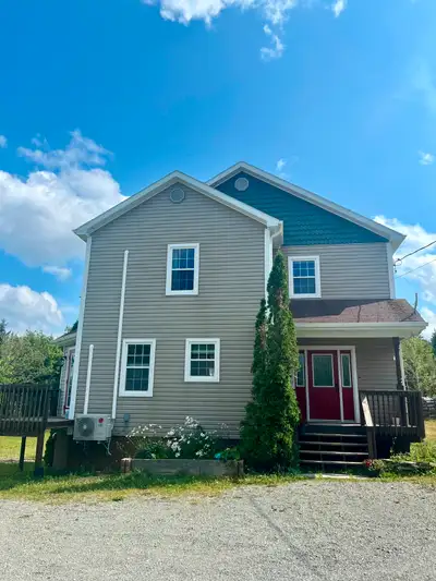 Less than 10 mins from Main St in Antigonish, this house is sat on 2.5 acres! The house comes mostly...