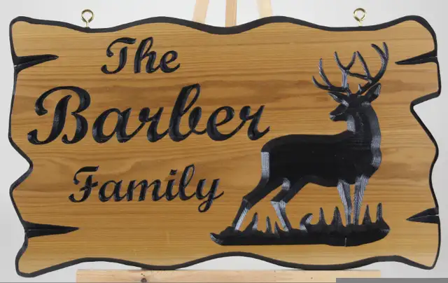 Custom Carved Select Cedar or Fir Wood Signs: Toronto in Outdoor Décor in City of Toronto - Image 7