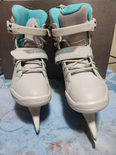 Oxelo Ice Skates - US size  W8  M 6.5, View more