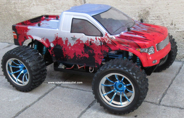 NEW RC MONSTER TRUCK  PRO BRUSHLESS ELECTRIC  1/10 Scale in Hobbies & Crafts in Sault Ste. Marie - Image 3