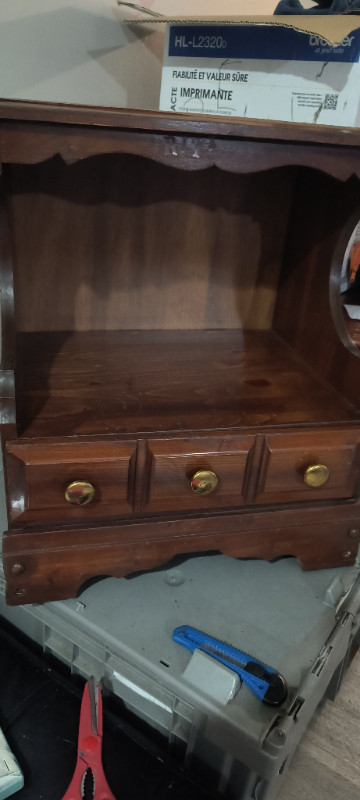 *LIMITED TIME OFFER* VINTAGE NIGHTSTAND WITH DRAWER**$40* in Dressers & Wardrobes in Edmonton