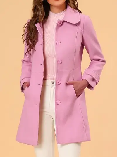 Pink Coat in Women size S, View more