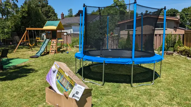 Trampolines installation, relocation, gazebos, sheds + more62864358447490122