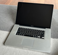 Parts only, 2009 MacBook Pro 17”