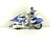 2005 Power Rangers SPD Blue SPD Patrol Cycle w/ Action Figure