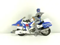 2005 Power Rangers SPD Blue SPD Patrol Cycle w/ Action Figure
