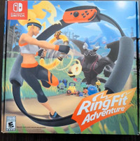Mint condition NINTENDO Switch Ring Fit Adventure