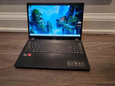 15.6" Acer Laptop, AMD Ryzen 3 - 2.60GHz, 12GB RAM, 256GB SSD, View more