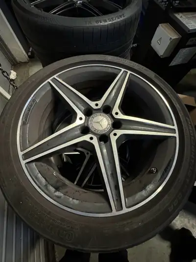 Set of Mercedes C Class w205 AMG rims. set of 4 rims available Its c43 amg rim fitment Will also fit...