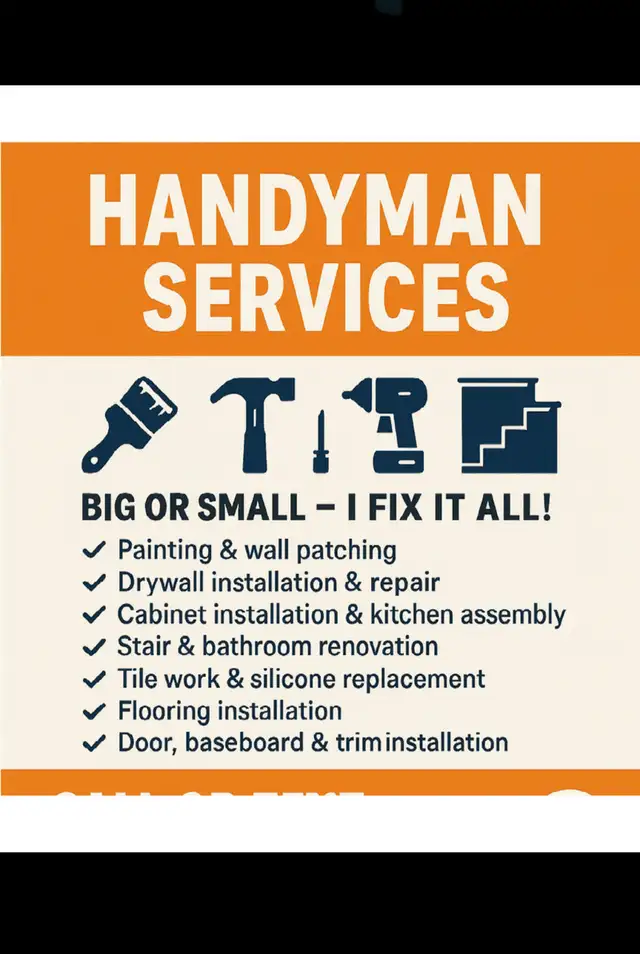 Handyman services 63694109243521120
