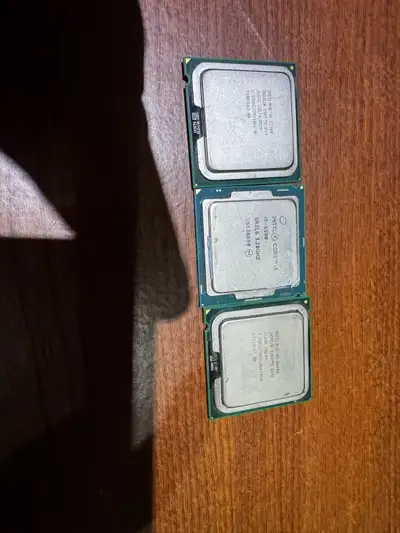Intel CPU Lot – Q6600, E7500, i5-6500, View more