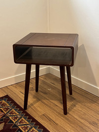 end table with built in storage