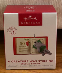 Hallmark Keepsake A Creature Was Stirring Special Edition Mini
