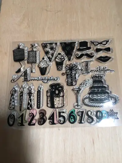 Card making stamps, View more