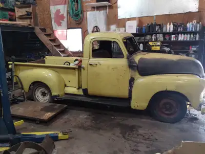 52 Chevy Truck 3100 Series Step Side, Western Truck Great Condition, AS IS. Original truck and drive...