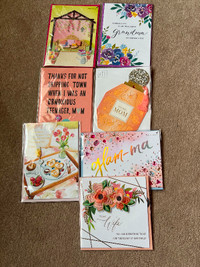 Mother’s Day cards for mom and Grandma, all by Papyrus $1 each