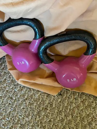 Two 5lb weights, View more