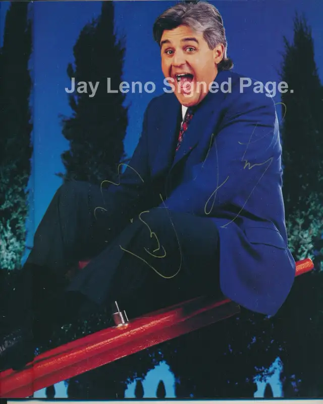 Jay Leno Signed People Magazine 25 Intriguing People of 1995 in Arts & Collectibles in City of Toronto - Image 4