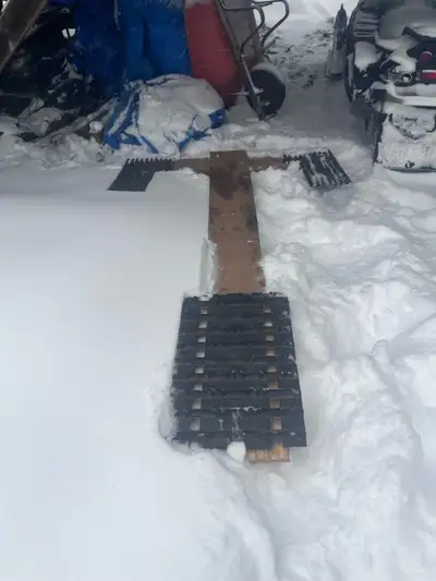 2 drive on snowmobile Dollie’s 100.00 each, sold sleds no longer needed