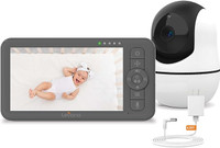 Unhackable Secure 1080P Video Baby Monitor with 1000 ft range an