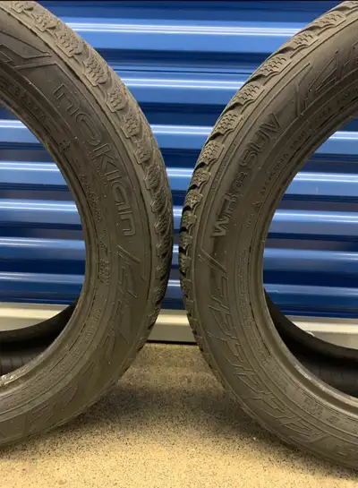Pair. 225/55R18 102H XL NOKIAN WR G3 SUV Performance All Weather. FIRM $100: Two Used Performance Al...