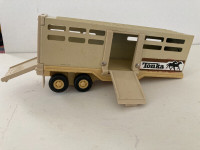 Vintage Tonka Horse Trailer 811974-A Brown/Tan Horse Cattle  Tra