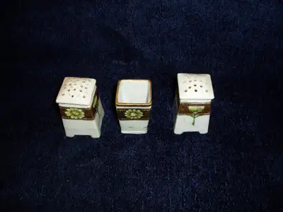 Nippon Salt & Pepper Set and Toothpick holder, View more
