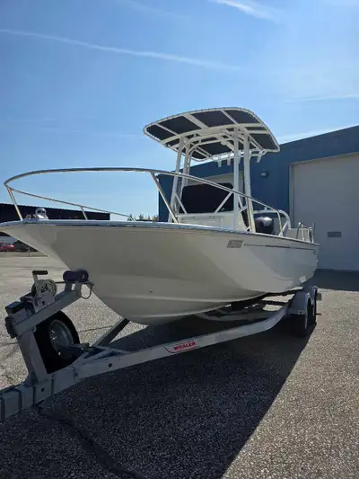 You wont find a lower hour, better kept 190 Montauk on the market! With only 29 hours, and impeccabl...
