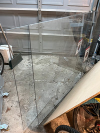2 Plexiglass enclosures for safety cashier / checkout area, 4mm