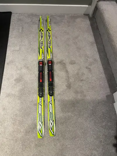 Kids Cross Country skies and boots, View more