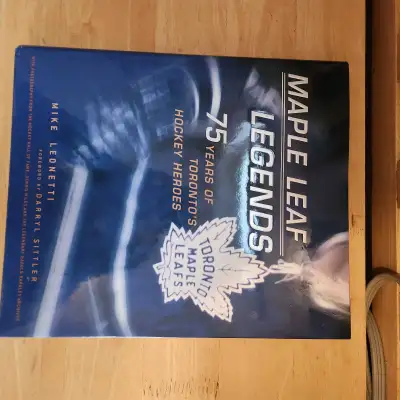 Maple Leafs Legends Hardcover Book , View more