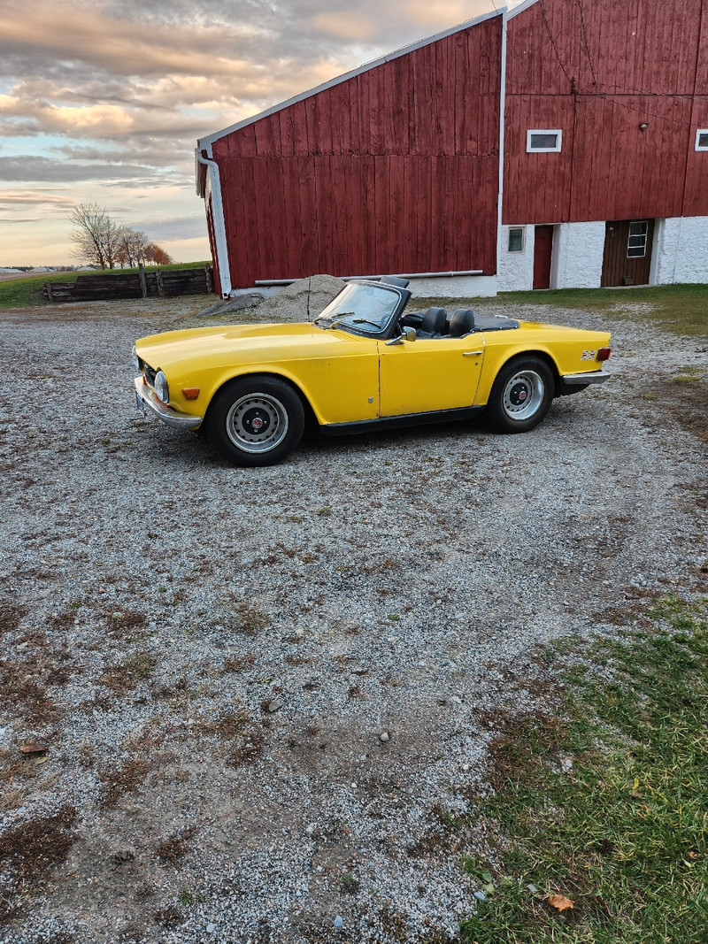1971 Triumph TR6 Classic Cars Kitchener / Waterloo Kijiji
