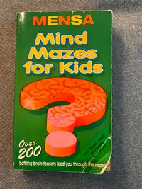 MENSA Mind Mazes For Kids