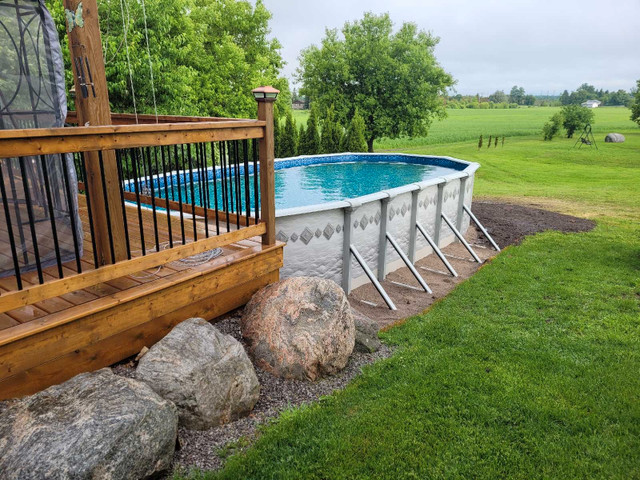 Above ground pool installation  in Other in Peterborough