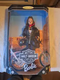 Mattel Barbie Doll-Harley Davidson Cycles Black Leather Outfit