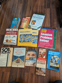 Spanish Learning Books - assorted