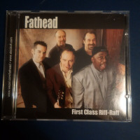 Signed Blues CD lot x 4 - Fathead + Danny Brooks + Blackburn +