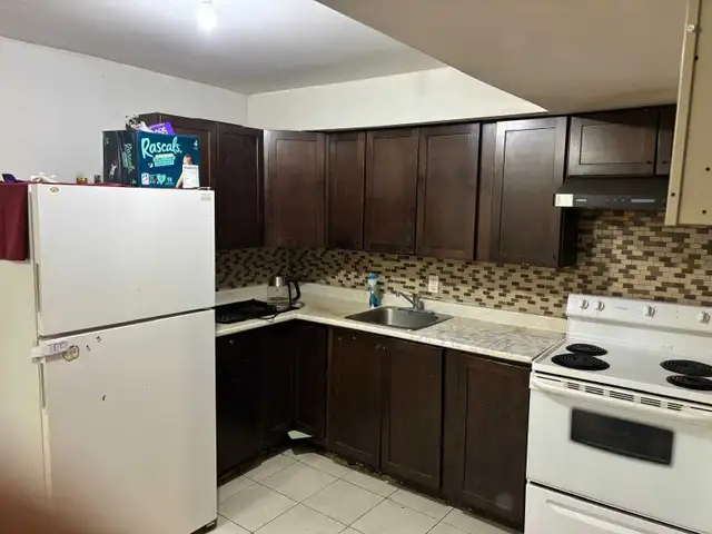 One bedroom basement apartment