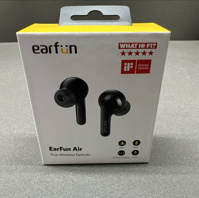 EarFun Air True WUsedireless Earbuds with 4 Mics, Bluetooth 5 in General Electronics in London - Image 2