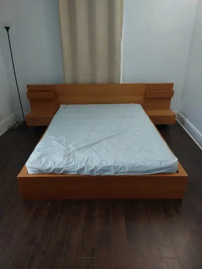 Queen bed Ikea, View more