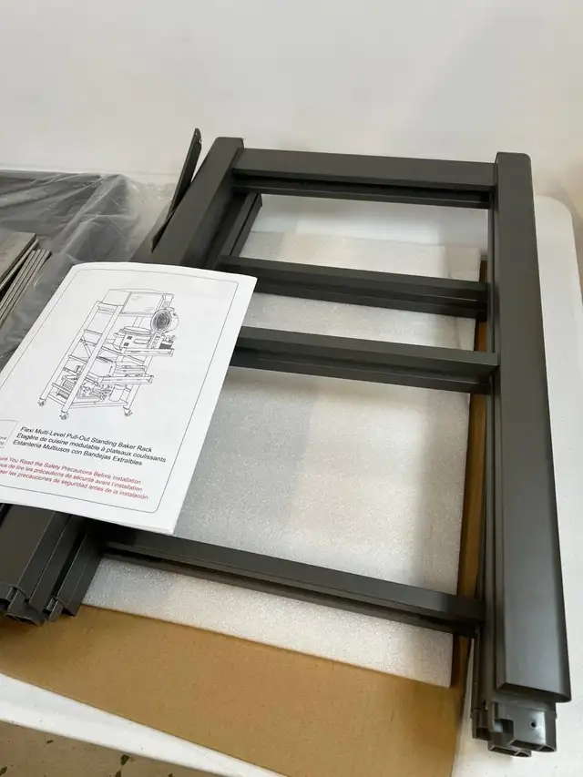 4-Tier Pull Out Bakers Rack for Kitchen Stand with Storage in Kitchen & Dining Wares in Edmonton - Image 4