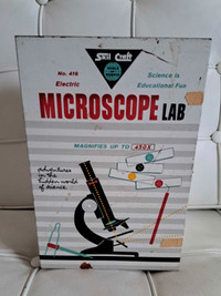 Vintage Microscope 