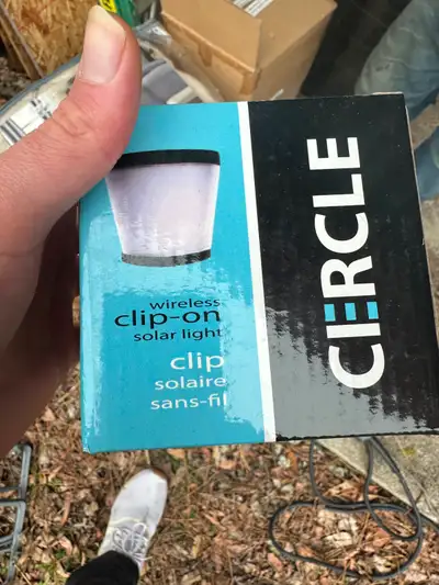 Circle Clip-On Solar Light, View more