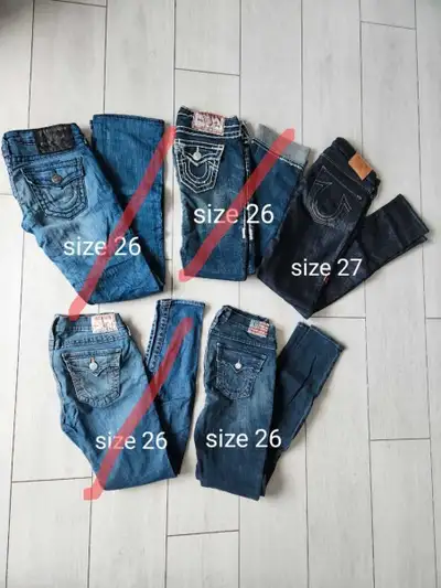 **REDUCED PRICE** BRAND NAME DENIM JEANS, View more