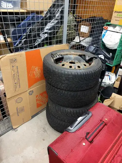 Good tread, some rust on rim 205/55/16, fits a Mazda 3