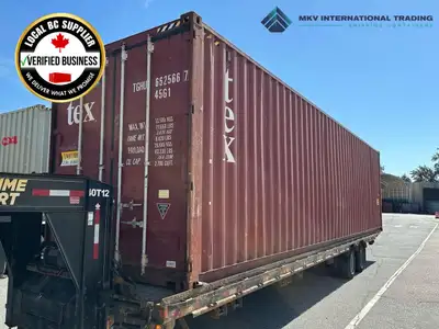 Used 40’ Cargo-Worthy Shipping Containers | ST & HC, View more
