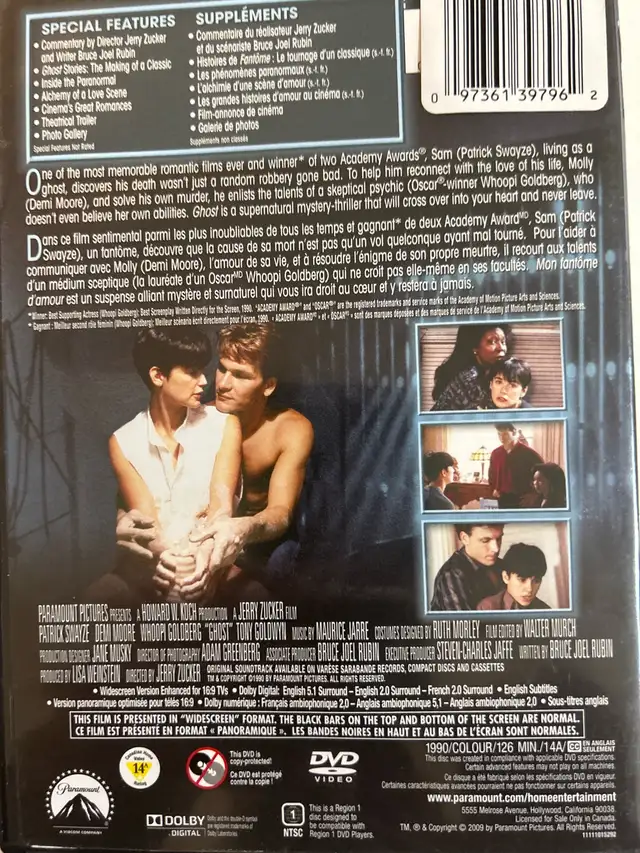Ghost DVD for 5$62863261832706121