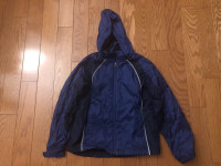 LL Bean lightly fleeced lined jacket size 6/7 child