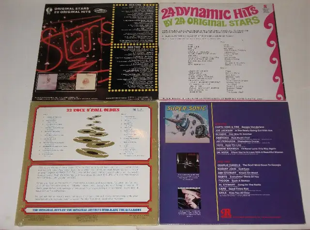 Anglophone compilations - 4 vinyls 4XLP62863257273602121